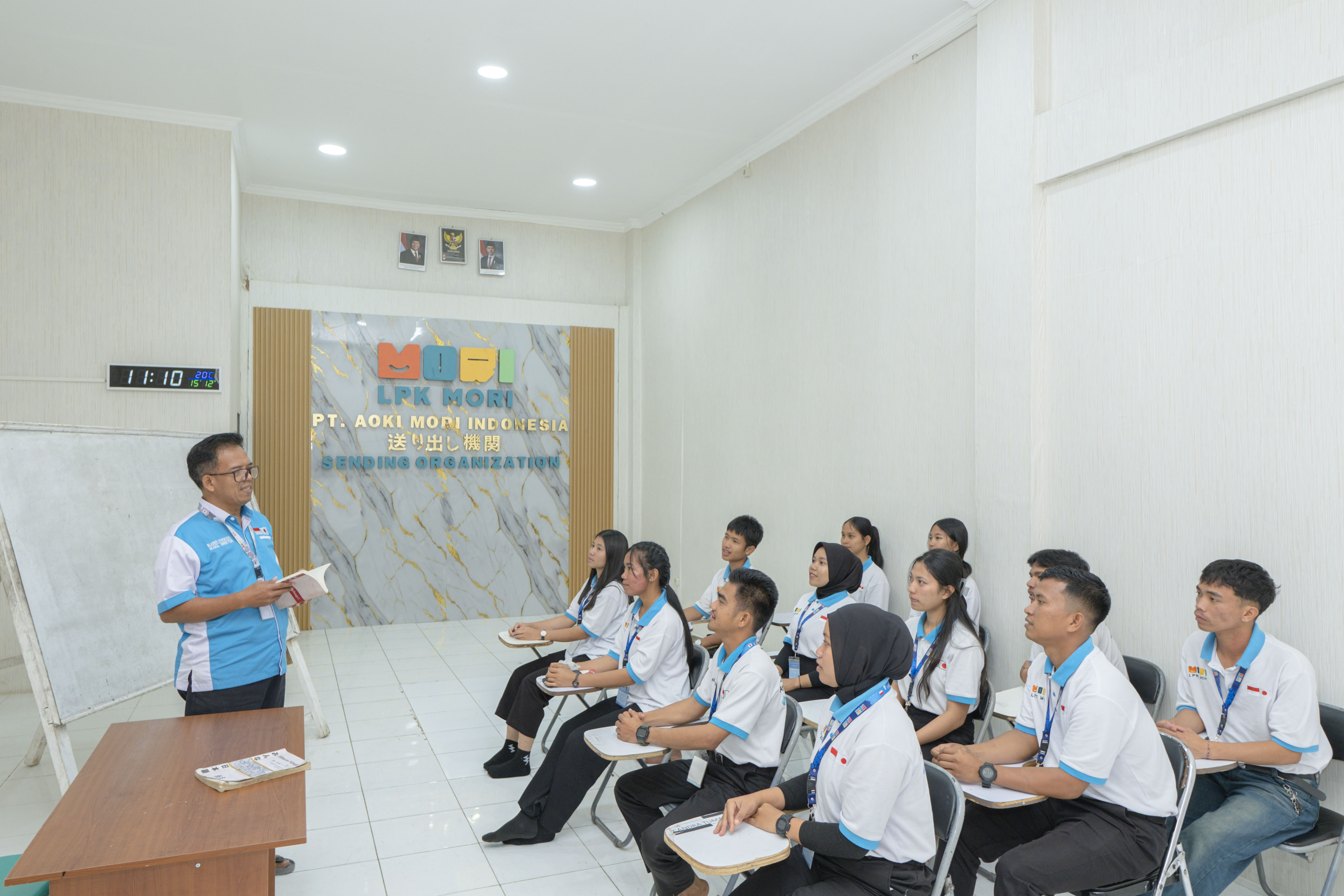 Proses pembelajaran bahasa Jepang Kelas Intensive