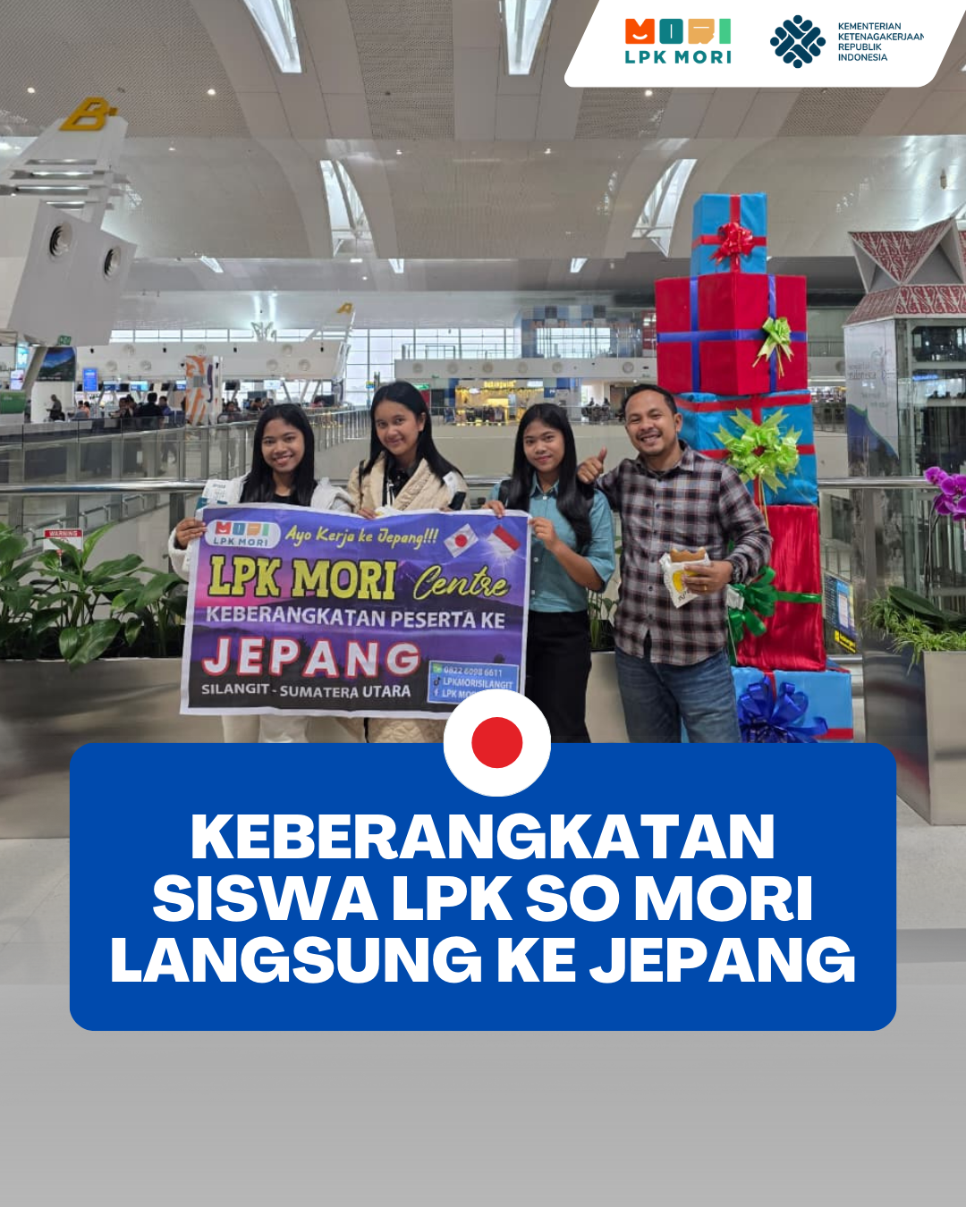 keberangkatan siswa ke Jepang